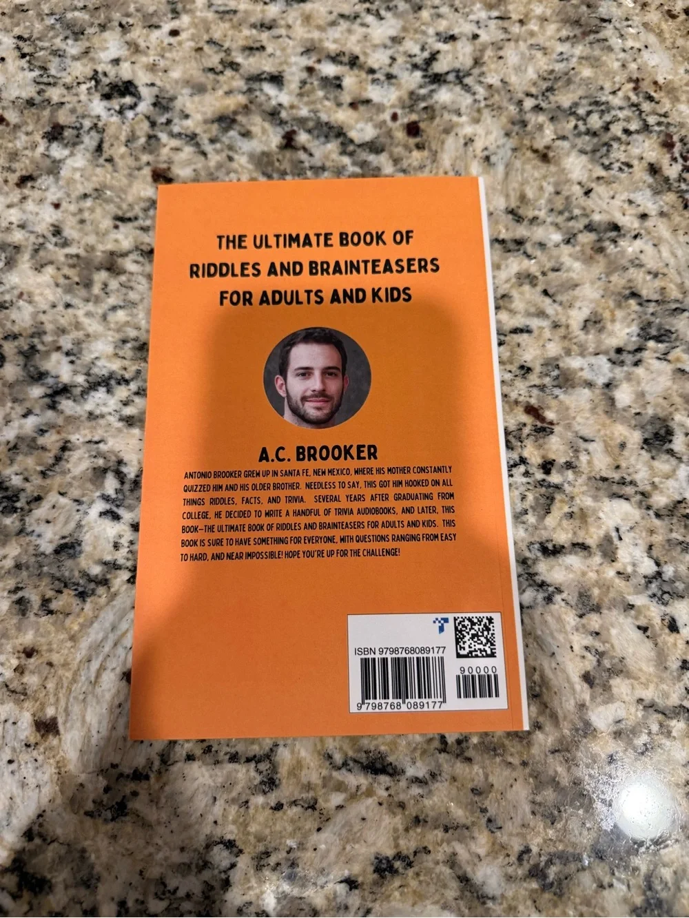 The Ultimate Book of Riddles and Brain Teasers - Orange Cover